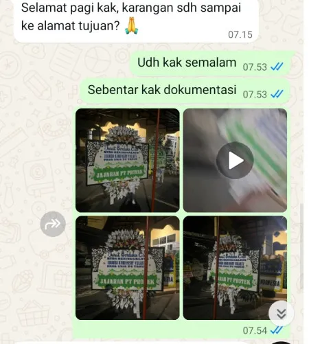 Pengiriman Papan Bunga Selamat Jw Marriott Jakarta
