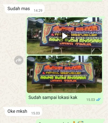Pengiriman Papan Bunga Jw Marriott Jakarta